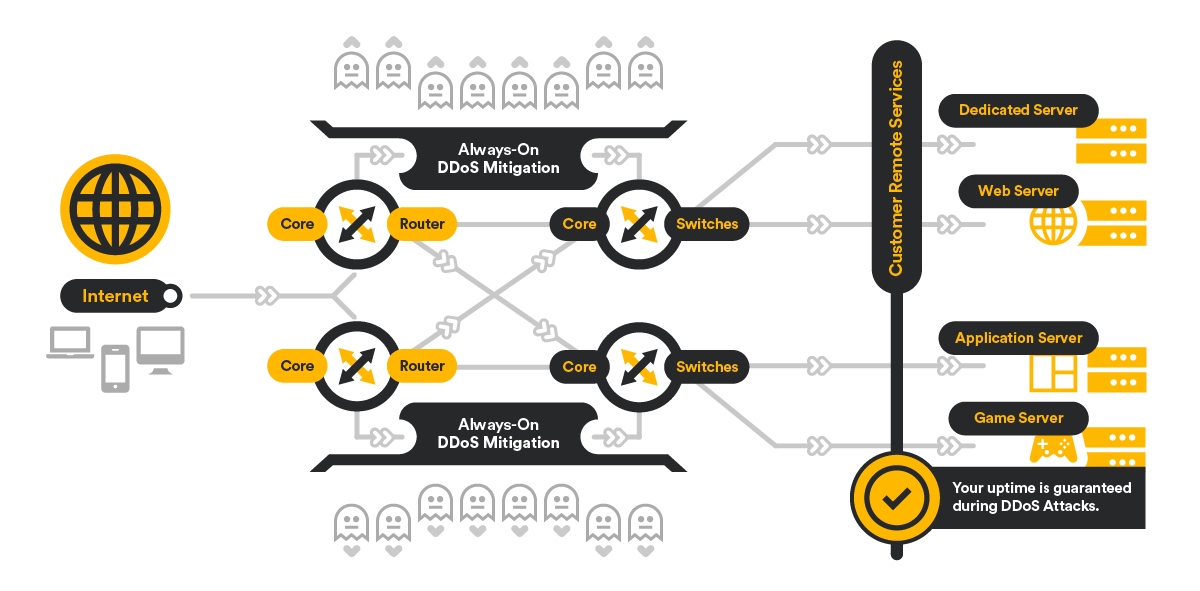 HyperFilter Network Design - DDoS Protection - Remote Services